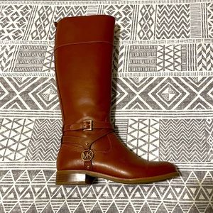 Michael Kors Brown Riding Boots - Size 7.5